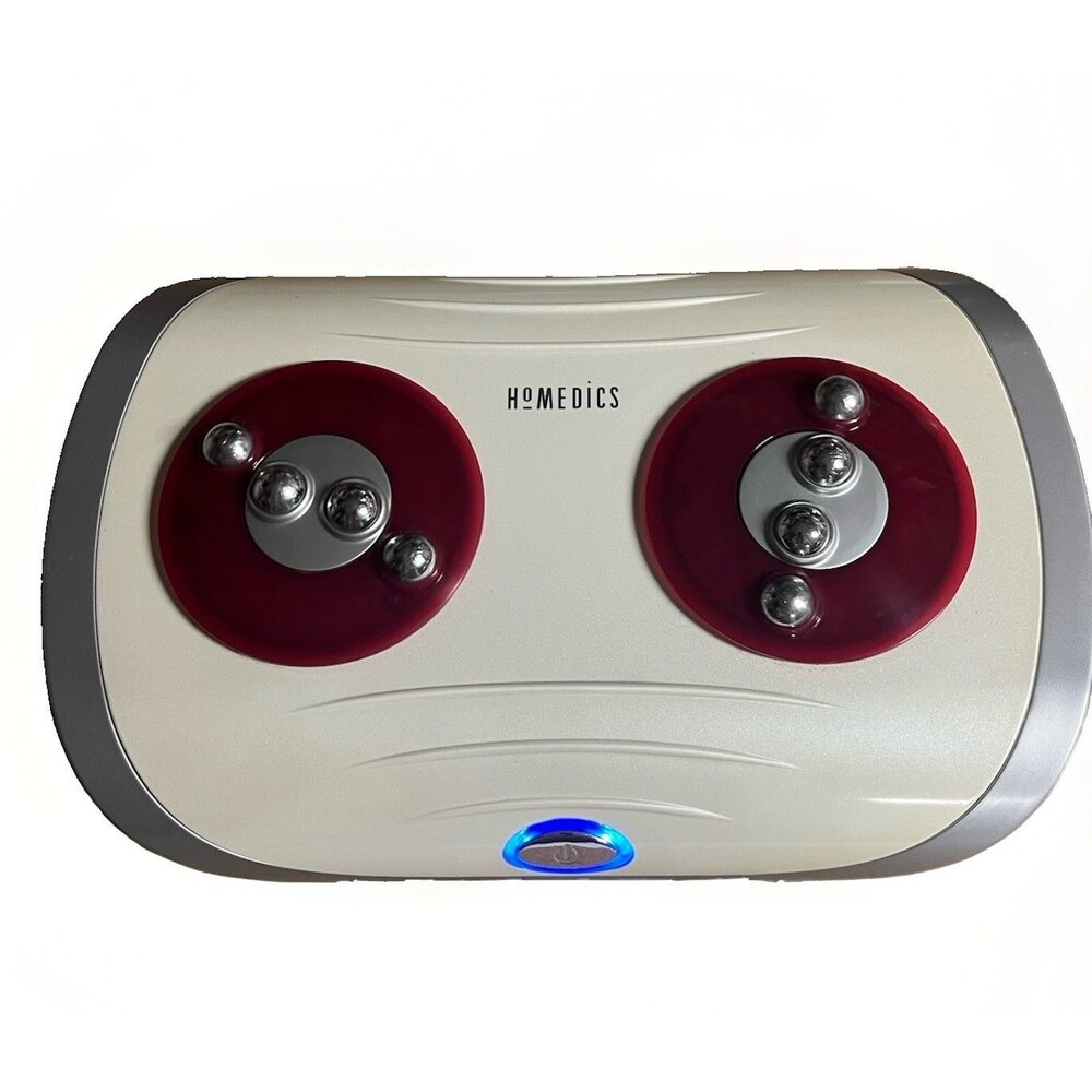 homedics shiatsu air foot massager with heat